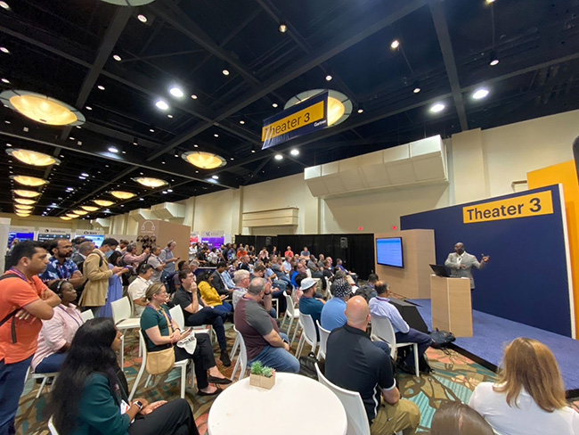 Steve Fuller presents “Turn Columns into Concepts and Accelerate Analytics.” Steve Fuller presents “Turn Columns into Concepts and Accelerate Analytics.”